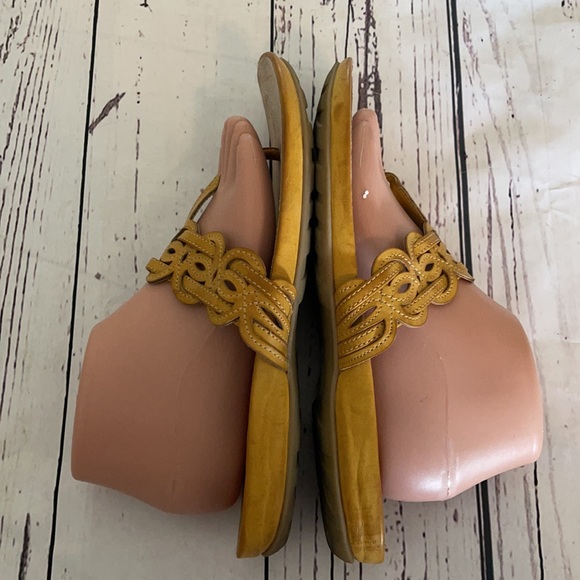 Mossimo yellow braided sandal - Picture 4 of 8